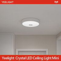 Yeelight Crystal LED Ceiling Light Mini with Human Body Auto Sensing Light Sensor 670lm High Brightness Mosquito Repellent 5700K