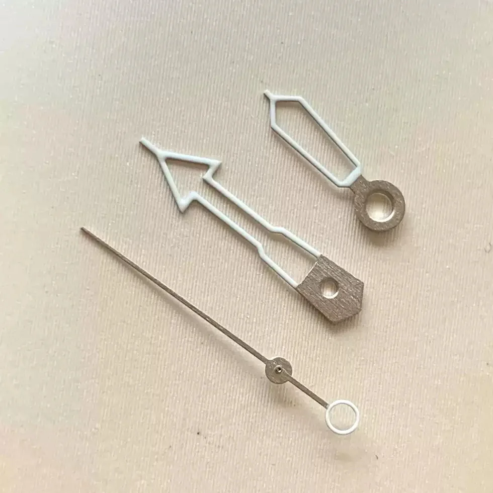 Skeleton NH35 Hands Green Luminous Hollow Out Watch Hands For NH35 NH36 4R 7S Movement Watch Accessories view 4