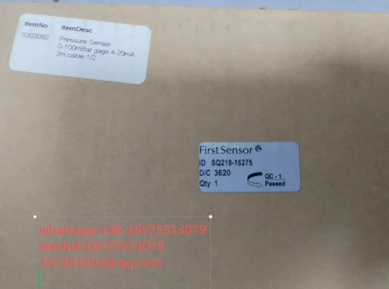 For First Sensor ID SQ-16275 Pressure Sensor 1 Piece