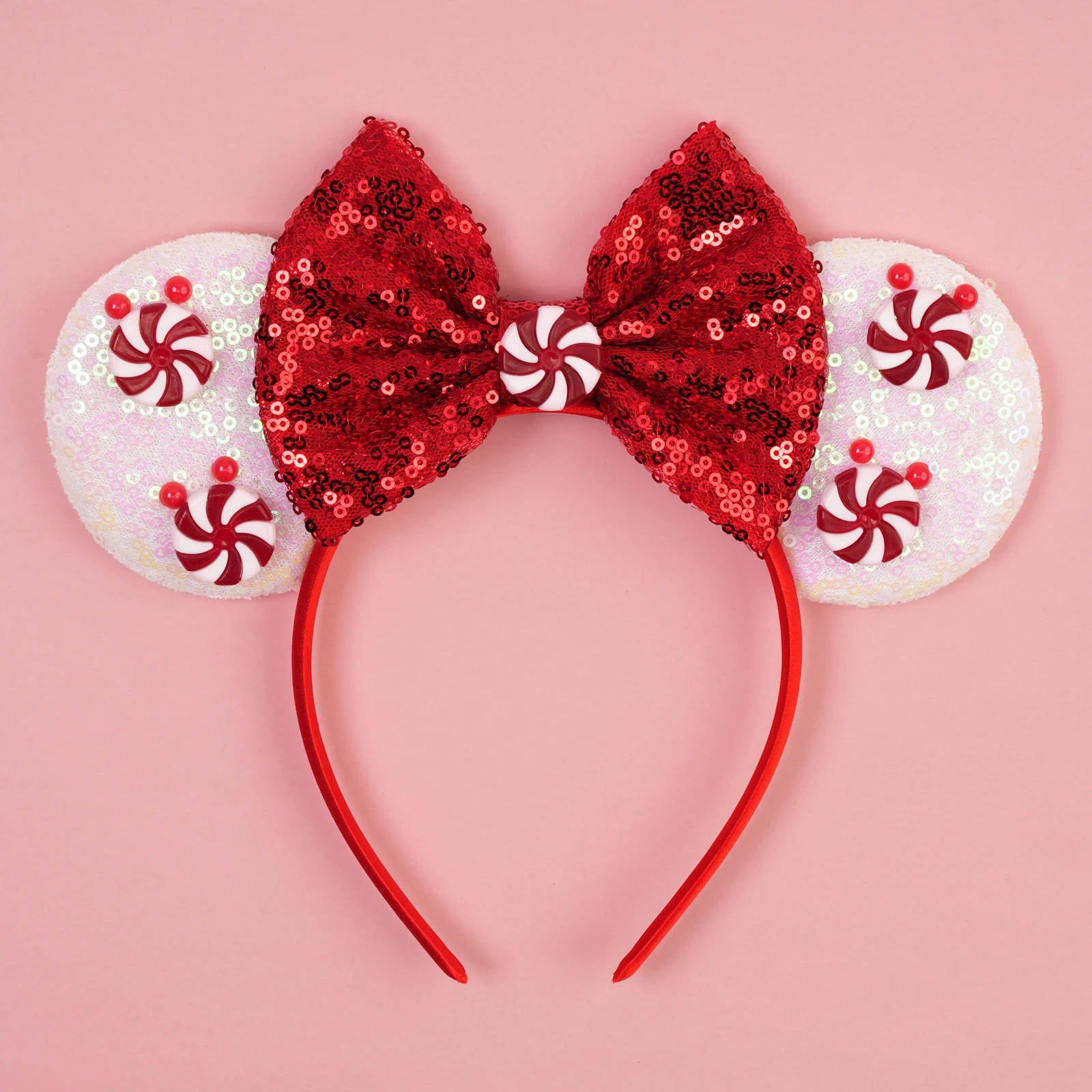1pc Sweet Princess Hairband Sparkling Bow Geometric Decoration Y2K Style Women's Hair Accessories