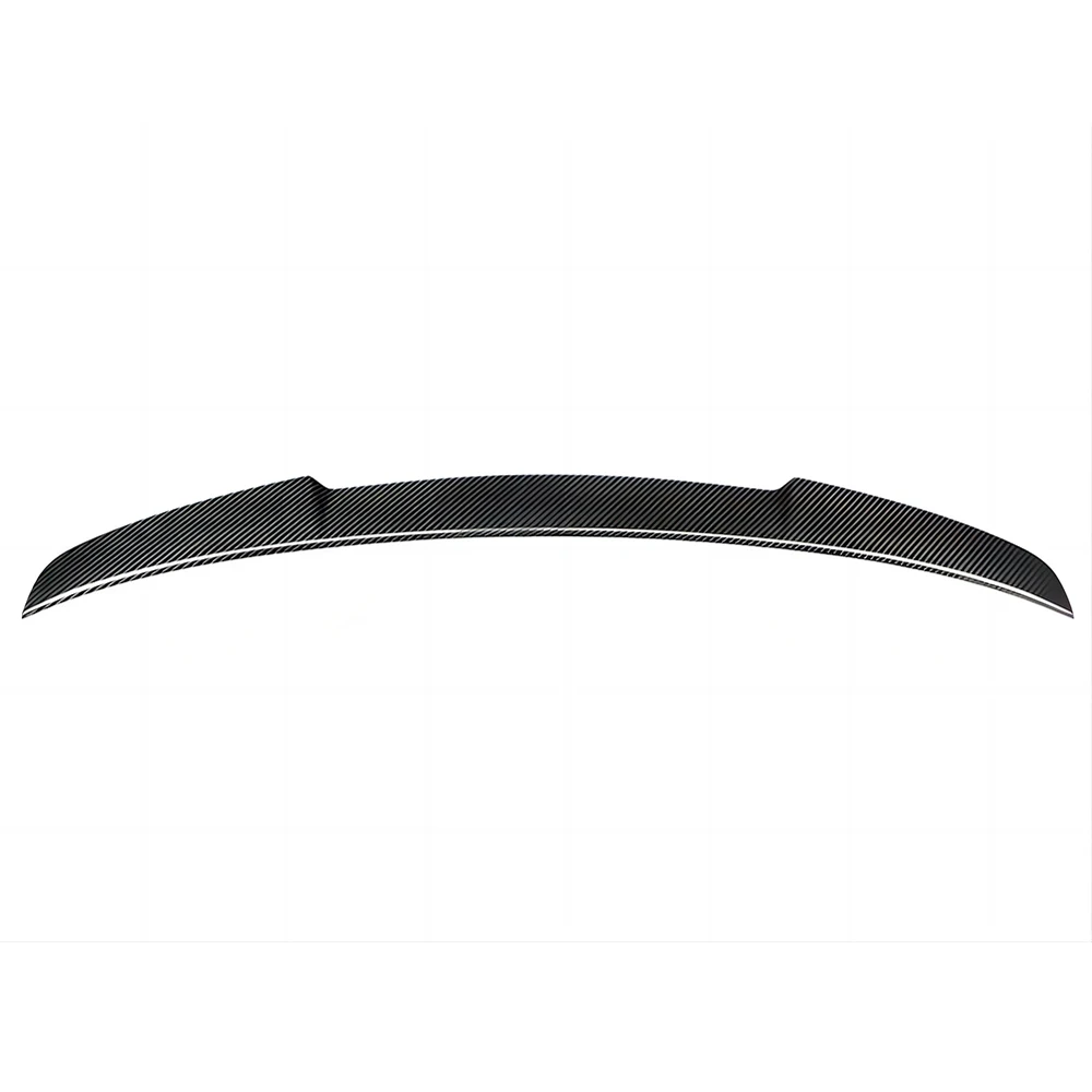 Dry Carbon Fiber Rear Trunk Spoiler Wing Lip Bootlid For 13-20 Audi A3 8V Limousine V Style Decktail Exterior Accessory