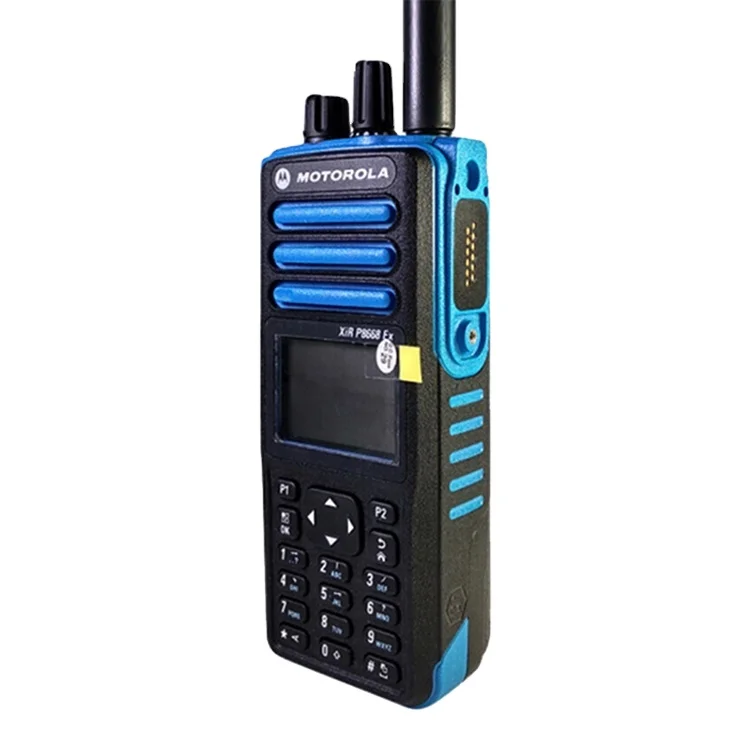 DP4801 EX ATEX Digital Mobile Radio 5W Explosion-Proof Walkie Talkie for Firefighters 10km Ran IPX6 Water Resistance