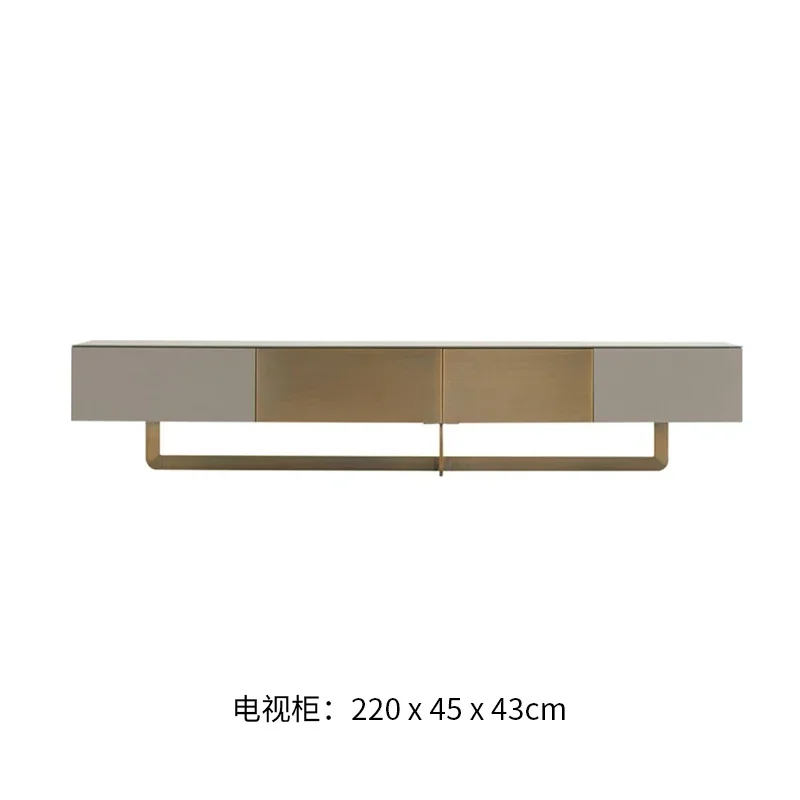 

Modern simple household locker light luxury high-end TV cabinet