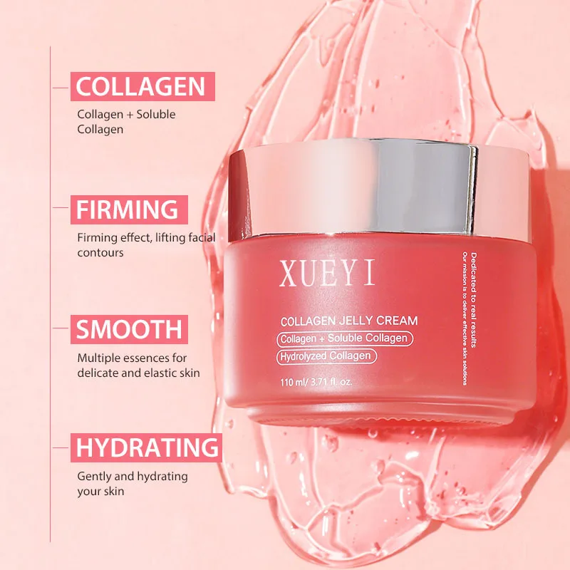 

Crown Diamond 110g Nicotinamide Collagen Jelly Cream Repair Whitening Shrinking Moisturizing Deep Hydration Women Skin Care