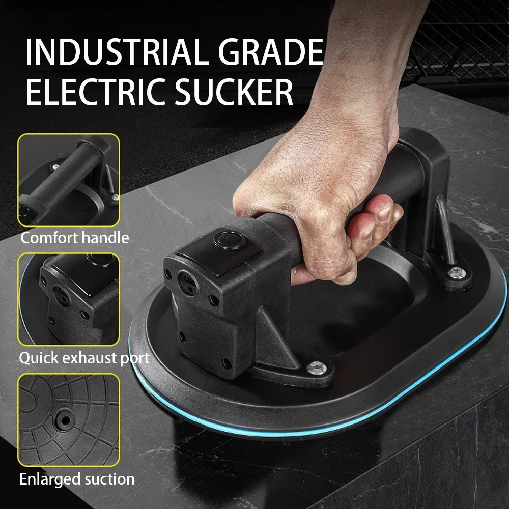 شاشة ديجيتال ذكية مصاصة فراغ كهربائية صناعية 300 كجم تحميل أداة التعامل مع الزجاج والبلاط المعدني الثقيل #1