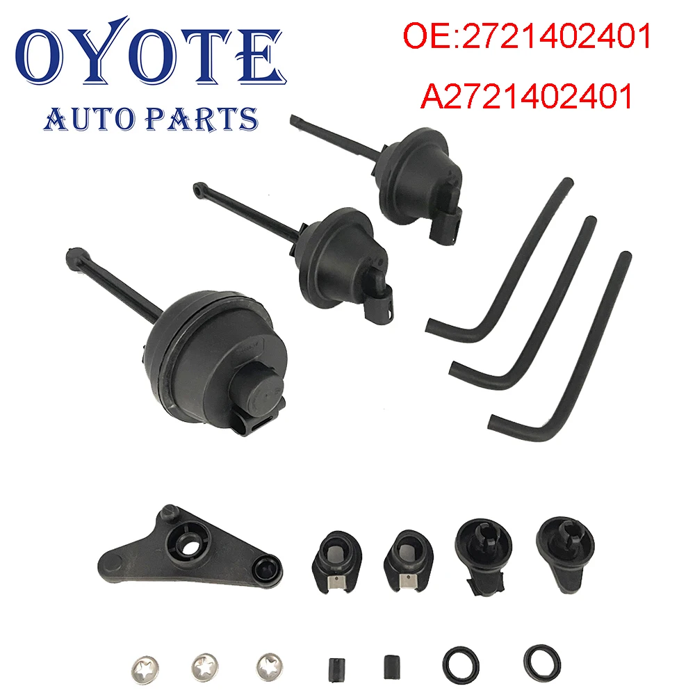 OYOTE 2721402401 A2721402401 Intake Manifold Air Flap Runner Repair Kit For Mercedes-Benz C GLK E ML R M272 M273 C300 ML350