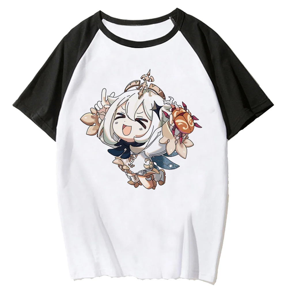 

Genshin Impact top women Japanese graphic harajuku t shirt girl graphic manga y2k clothing