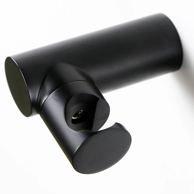Suporte de cabeça de chuveiro do banheiro de bronze fixado na parede preto durável portátil chuveiro acessórios de banho
