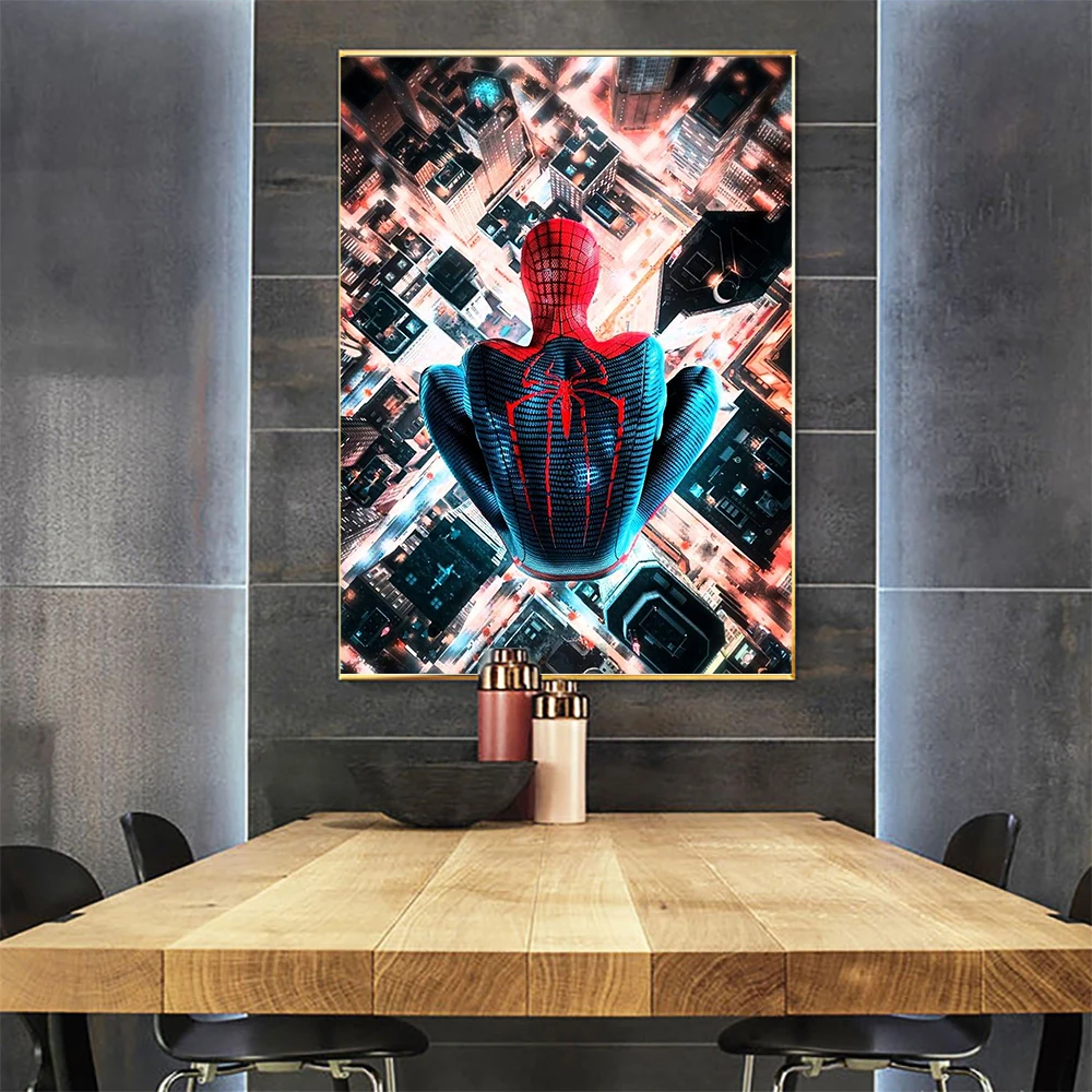 YOUQU diamant peinture Art bricolage diamant broderie point de croix "Spiderman" diamant mosaïque 5D décoration de la maison cadeaux faits à la main