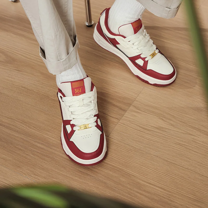 361 องศาผู้ชายรองเท้าฤดูใบไม้ผลิใหม่ทนทาน Stable อเนกประสงค์ Breathable น้ําหนักเบาสวมใส่รองเท้าผ้าใบชาย 672516632