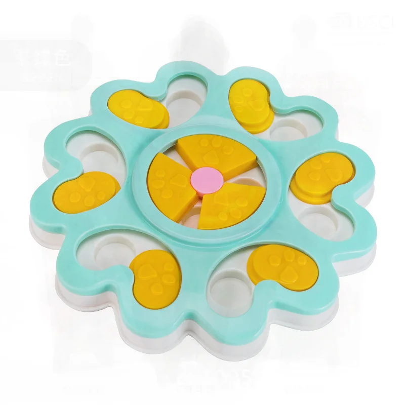 

Pet Bowl Generation Dog Slow Feeder Food Bowl Puzzle Plate Automatic Feeding System Blue Gray Pink