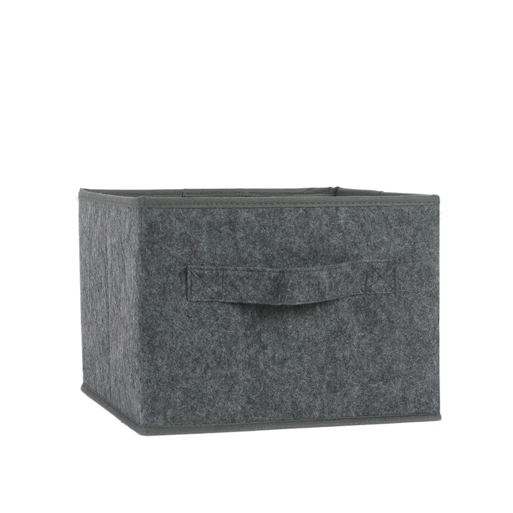 

Factory direct sale cheap hanging closet storage organizer clothing felt foldable storage cube collapsible storage box