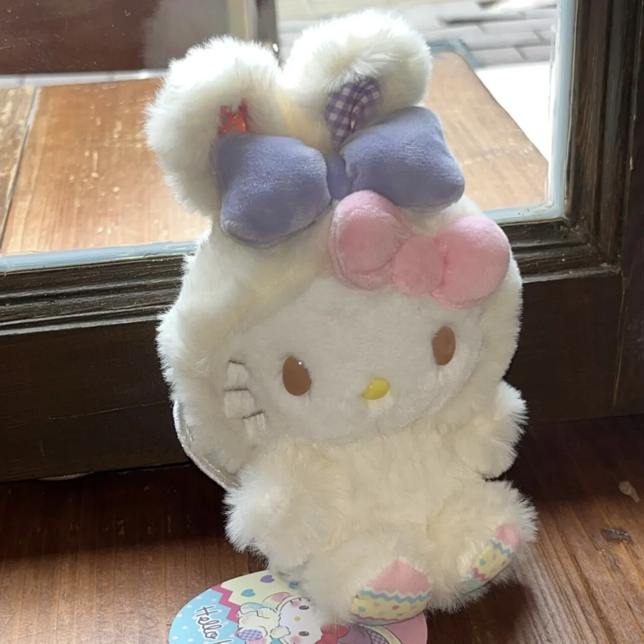 

Sanrio милый мультяшный ангел Hello Kitty My Sweet Piano Пасхальная серия плюшевые игрушки рюкзак кулон брелок праздничные подарки