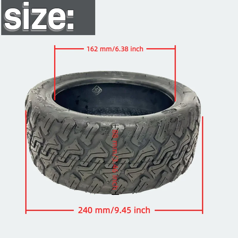 Pneu de scooter électrique Kugoo G-Booster G2 pro 85/65-6.5 sans chambre à air résistant à l'usure Roue avant et arrière pour scooter