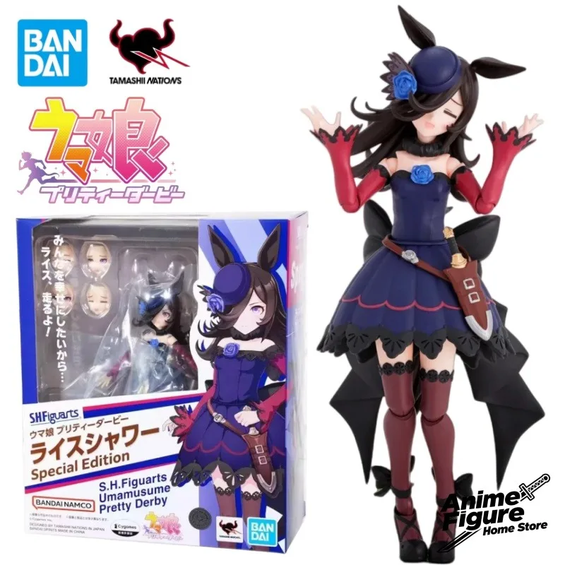 

100%Original in Stock Bandai S.H.Figuarts Umamusume Pretty Derby Rice Shower Anime Character Model Toys Ornaments Collection