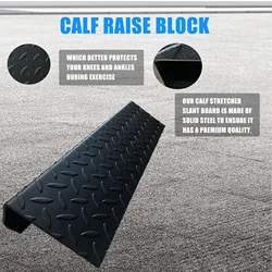 Calf Stretcher Slant Board For Squats and Weightlifting Home Gym Steel Calf Raise Bar Calf Raise Muscular Workout Equipment