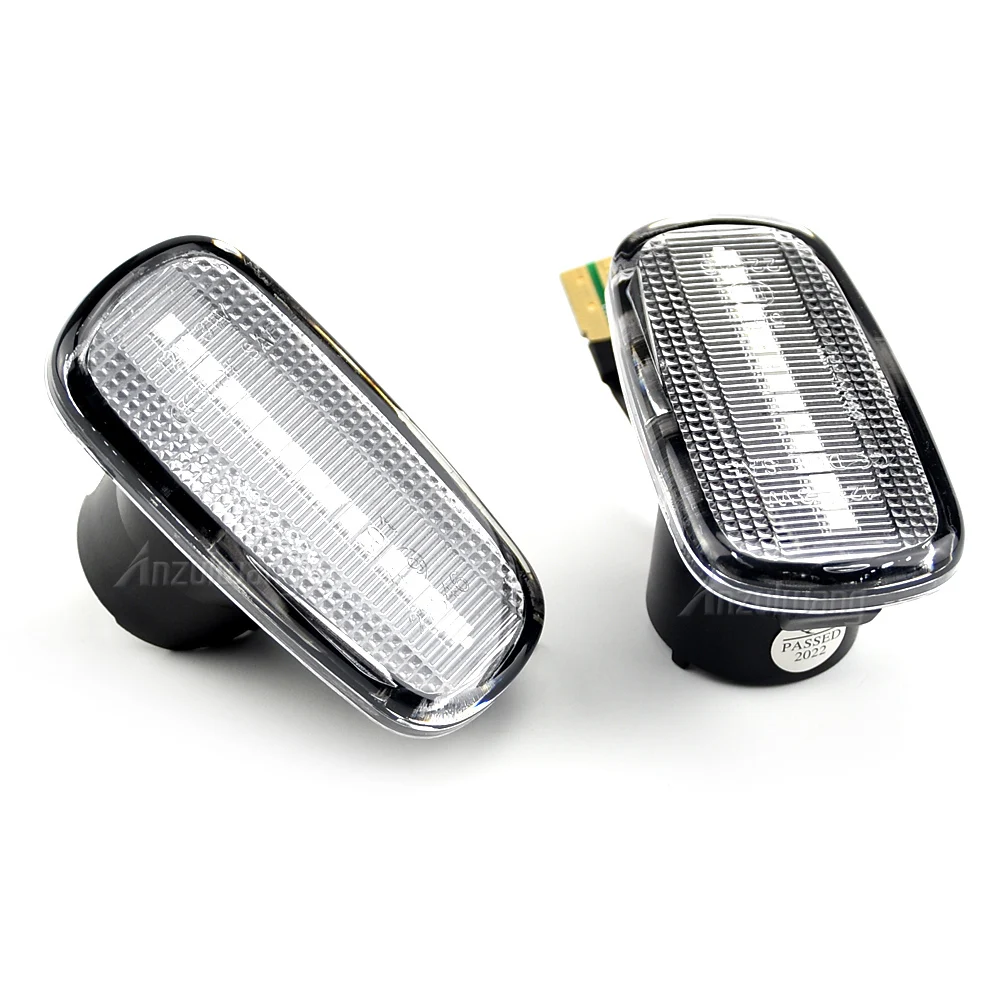 2 feux de position latéraux dynamiques à LED, lampe de signalisation Tuan pour Toyota Altezza Wish Land Cruiser 200 Prado 120 WiLL Cypha VS Prius 2 RAV4