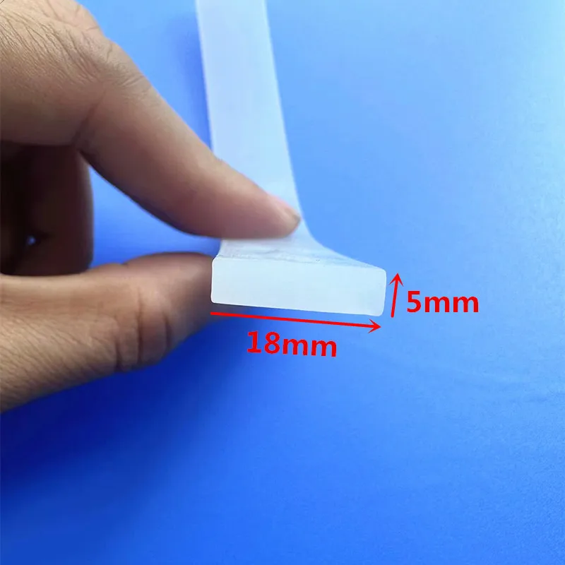 1/2/5M silicone square anti-collision  wear-resistant and high-temperature resistant sealing strip