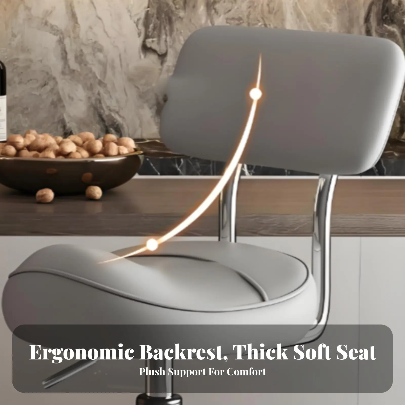 サドルシートスツール-高さ調節可能-人間工学に基づいたサドルシート-簡単に回転するキャスター-サロンスタッフ、キッチン用の頑丈な耐久性