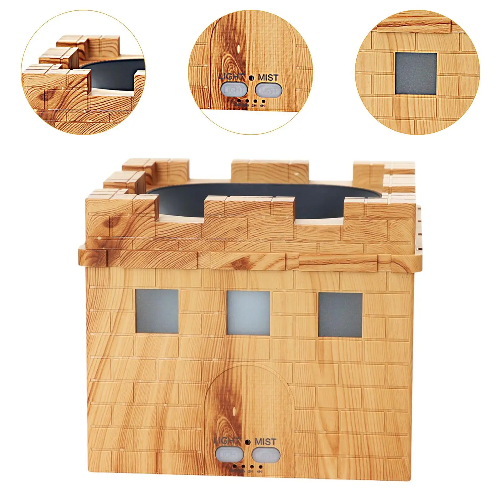 Essential Oil Diffusers Mist Humidifier Quiet with Atmosphere Light Portable for Reading Doing Yoga Sleeping Toilet Living Room