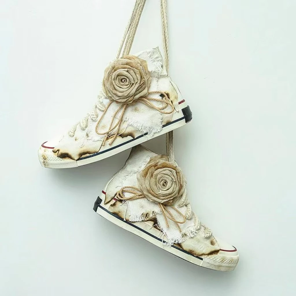 

Luxury rhinestone canvas shoes handmade custom platform low top casual sports women's shoes 35-40