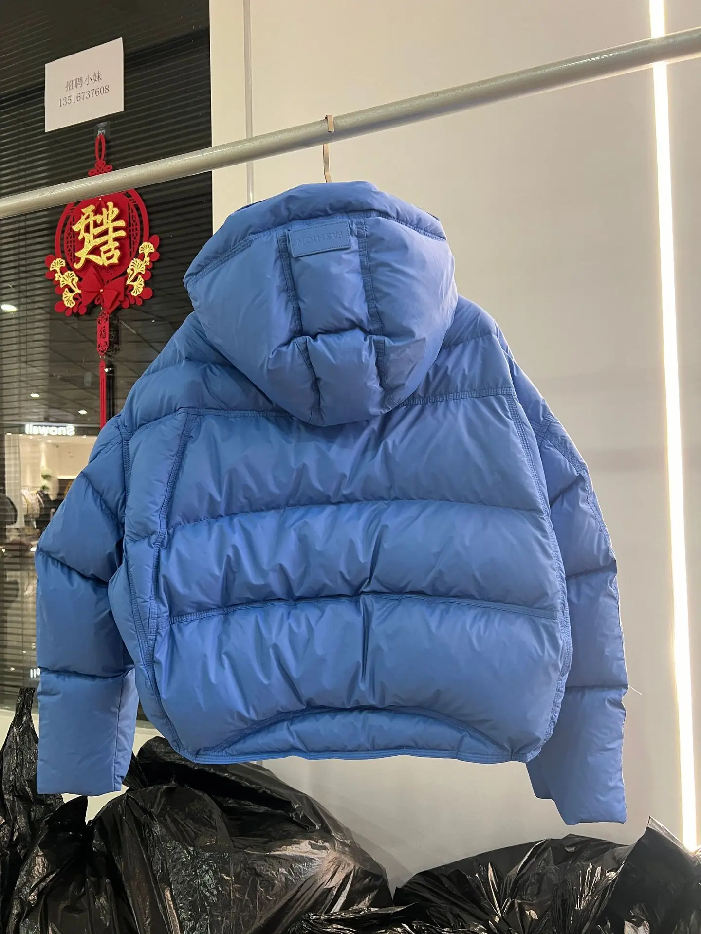 Korean Cropped Hooded Down Jacket for Women Winter Thickened White Duck Down Coats Woman Solid Color All Match Puffer Jackets
