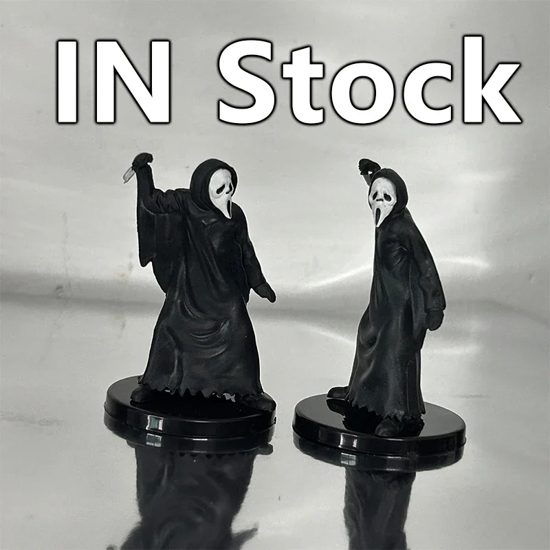 

Фигурка Ghostface Scream: Мультяшная кукла-скелет, модель, украшение, аксессуар, игрушка