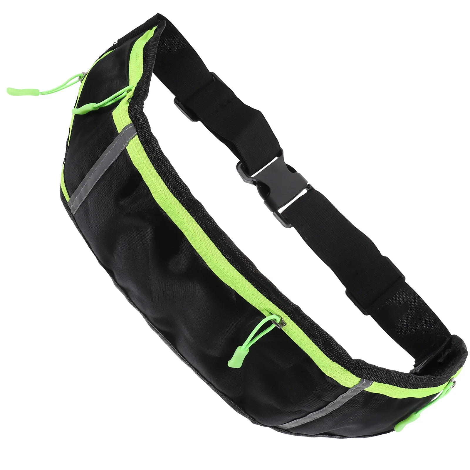 

Slim Sports Waist Pack with Adjustable Waist Belt Reflective Strips for Running Outdoor Travel Waterproof Phone Bag