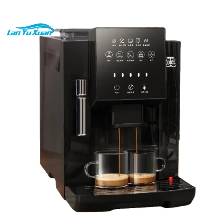 

Touch Screen Fully Automatic One Household Steam Milk Foam American Italian Freshly Ground Small Coffee Machine