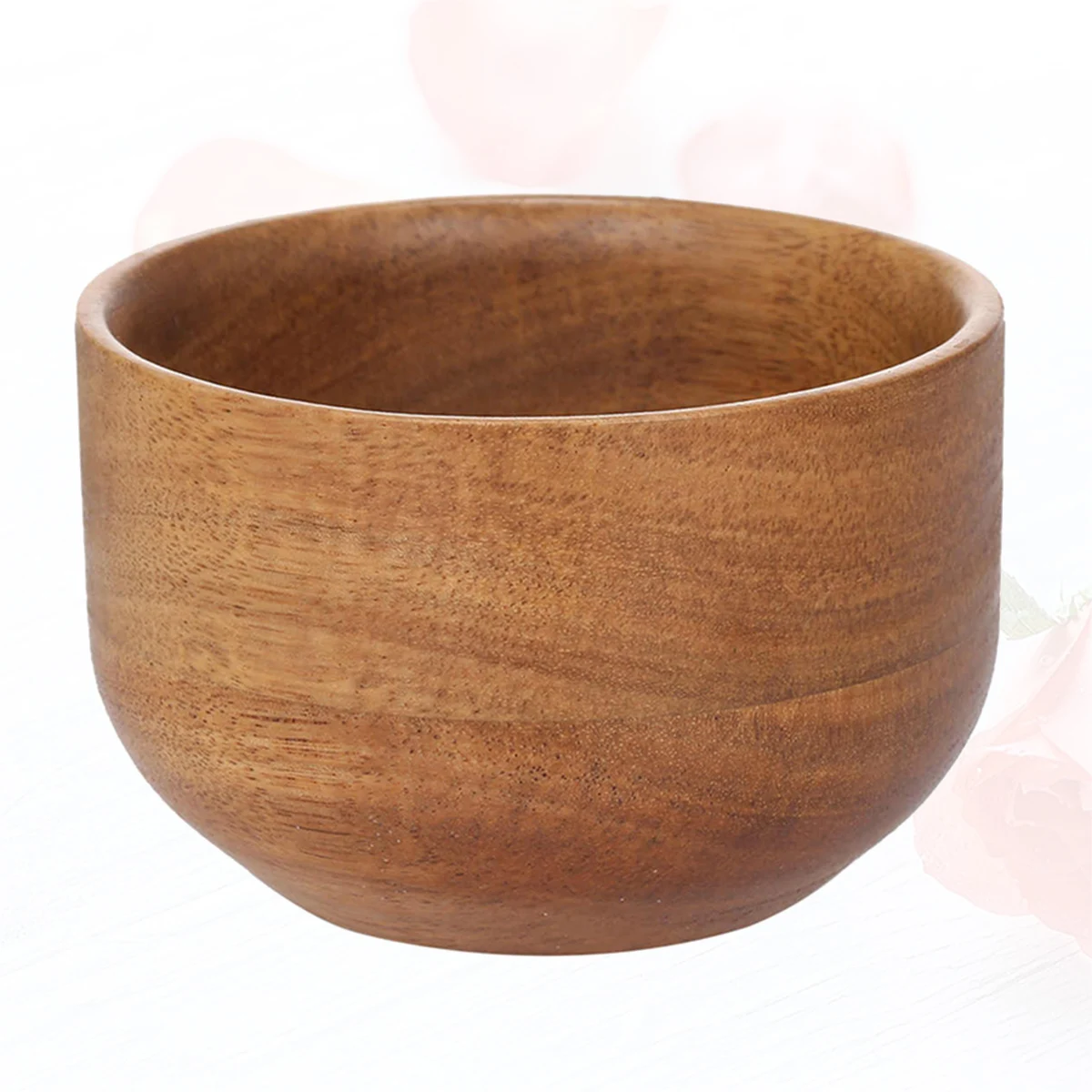 

Facial Cleaning for Men Premium Shaving Soap Bowl Cherry Blossoms Bamboo Design Durable Shaving Bowl Home Salon Use Grooming