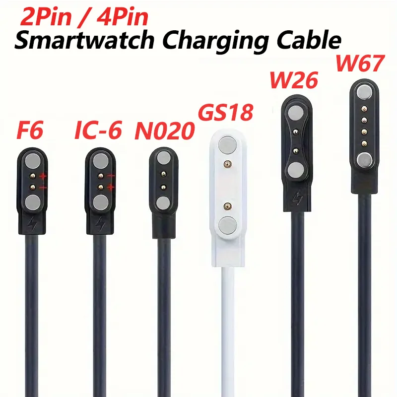 Universal Magnetic Charging Cable USB Dock Charger Power Line For Smart Watch Wristband Earphone Toothbrush Juicer Beauty Device