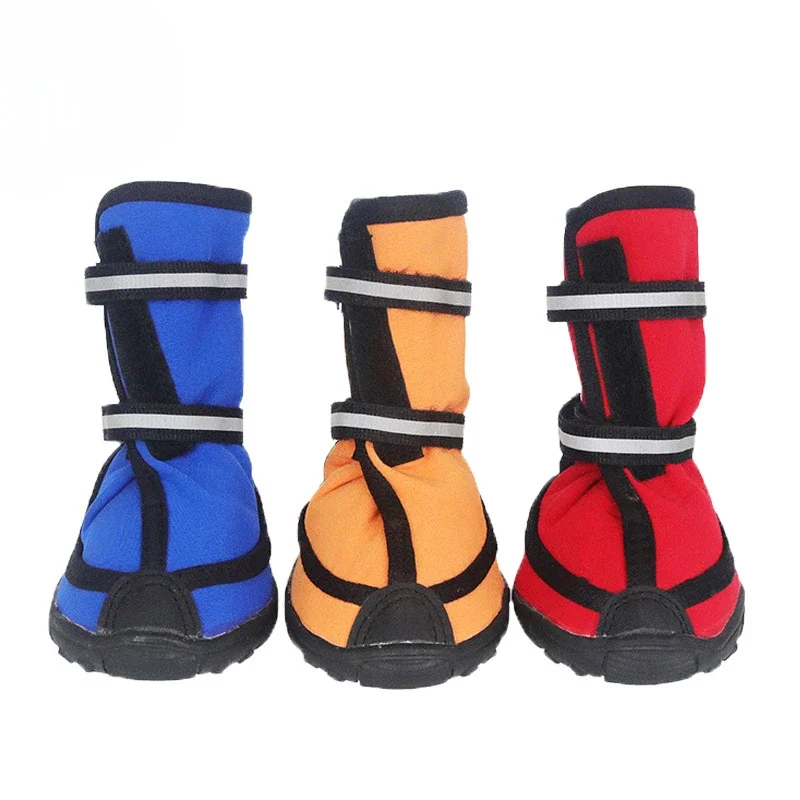 

Dog Shoes with Soft Soles Anti Slip and Medium-sized Dog Pet Waterproof Rain Shoes and Winter Pet Shoes That Won't Fall Off