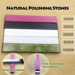 Natural Polishing Sharpening Stones Bar 3000 10000 Finishing Corundum Ceramic Marble Grinder Professional Fixed Knife Sharpener