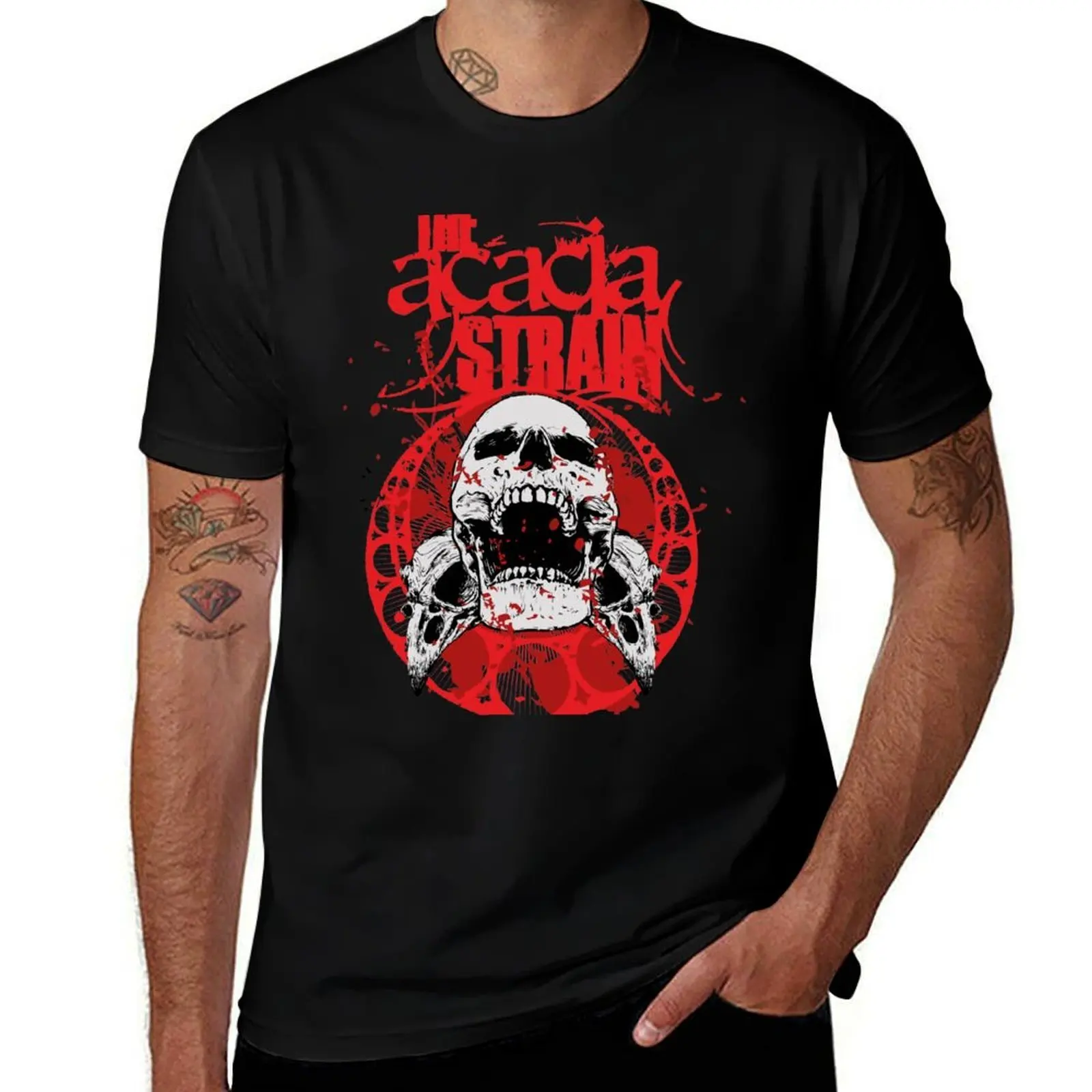 

acacia strain The T-Shirt Work Short Sleeve Cotton Top