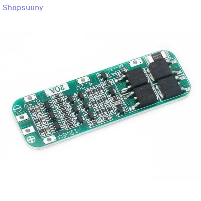 [SU]3S 20A Li-ion Lithium Battery 18650 Charger Protection Board PCB BMS 11.1V 12V 12.6V Cell Charging Protecting Module[SU]