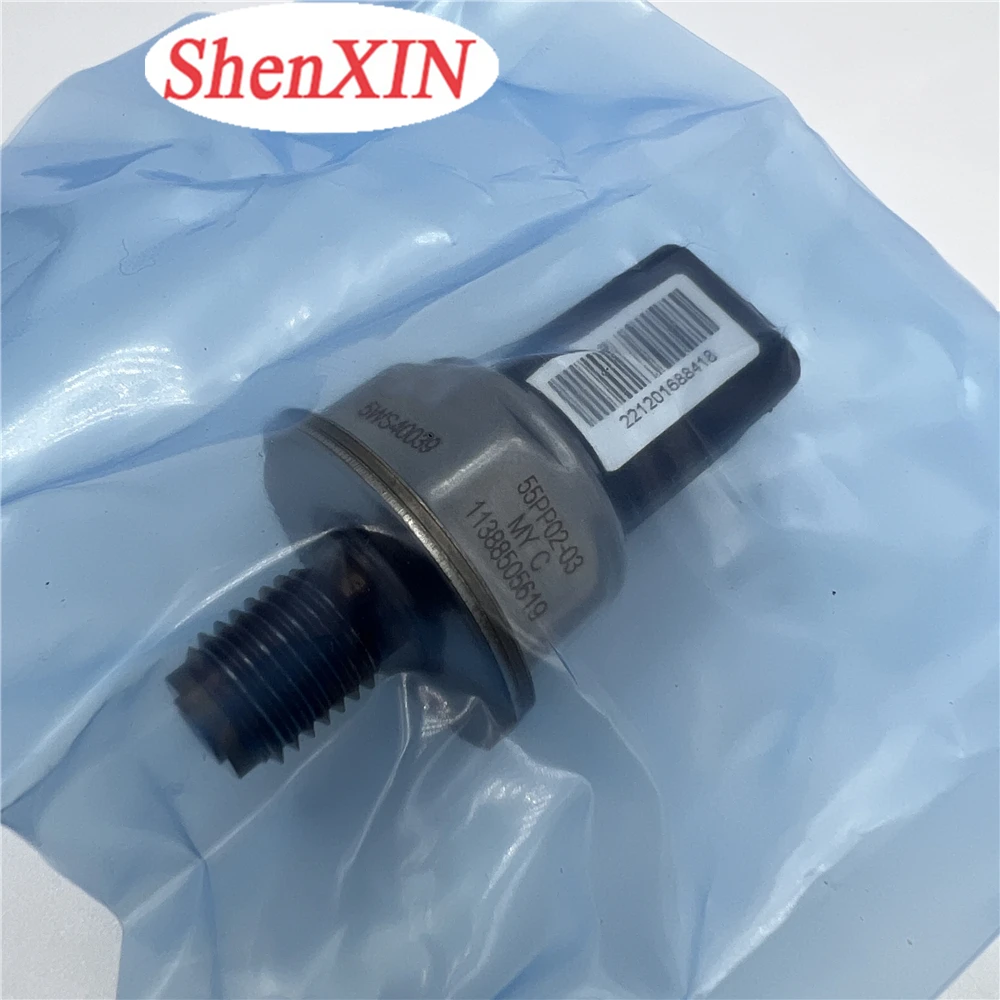 

OEM 55PP02-03 5WS40039 Датчик давления в топливной рампе для Fordd Focus C-Max S-MAX Galaxy Mondeo Transit Tourneo