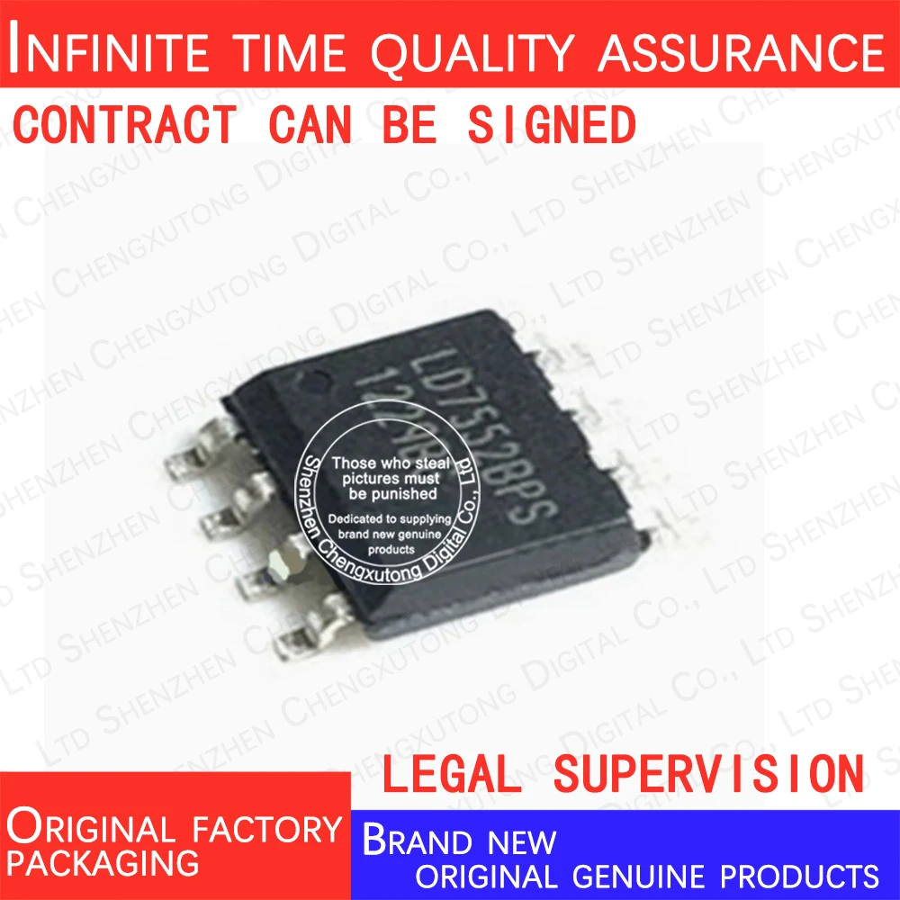 10pcs/lot LD7552BPS   SOP     100% genuine stock in brand new original packaging