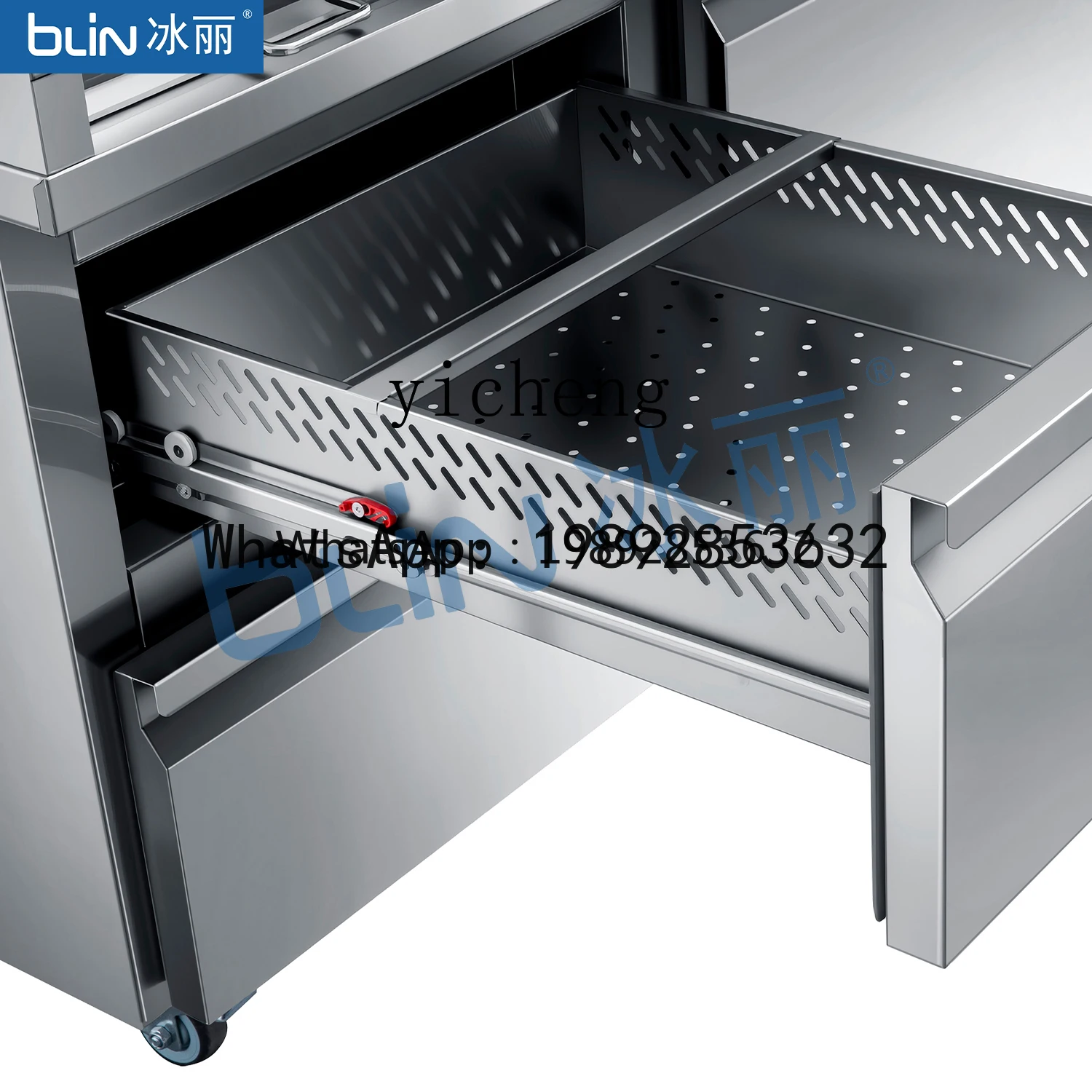 Commercial Air-cooled Pizza Counter Dessert Display Cabinet Fruit Salad Counter Pizza Console Refrigerated Cabinet