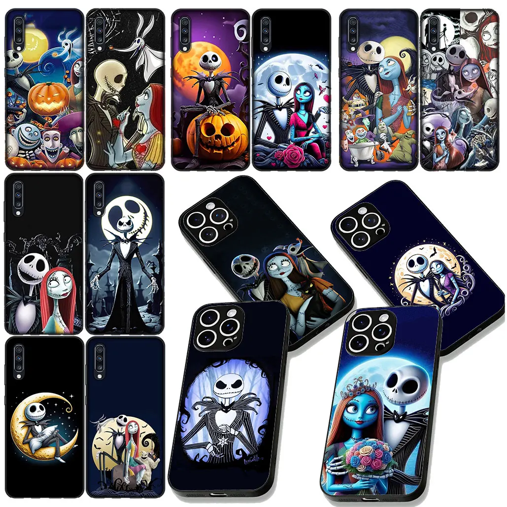 Для Apple iPhone 16 11 15 Pro Max Plus 7 8 16Plus 15+ 8+ 16E XR 15Plus Чехол «Кошмар перед Рождеством» Джек Скеллингтон Салли