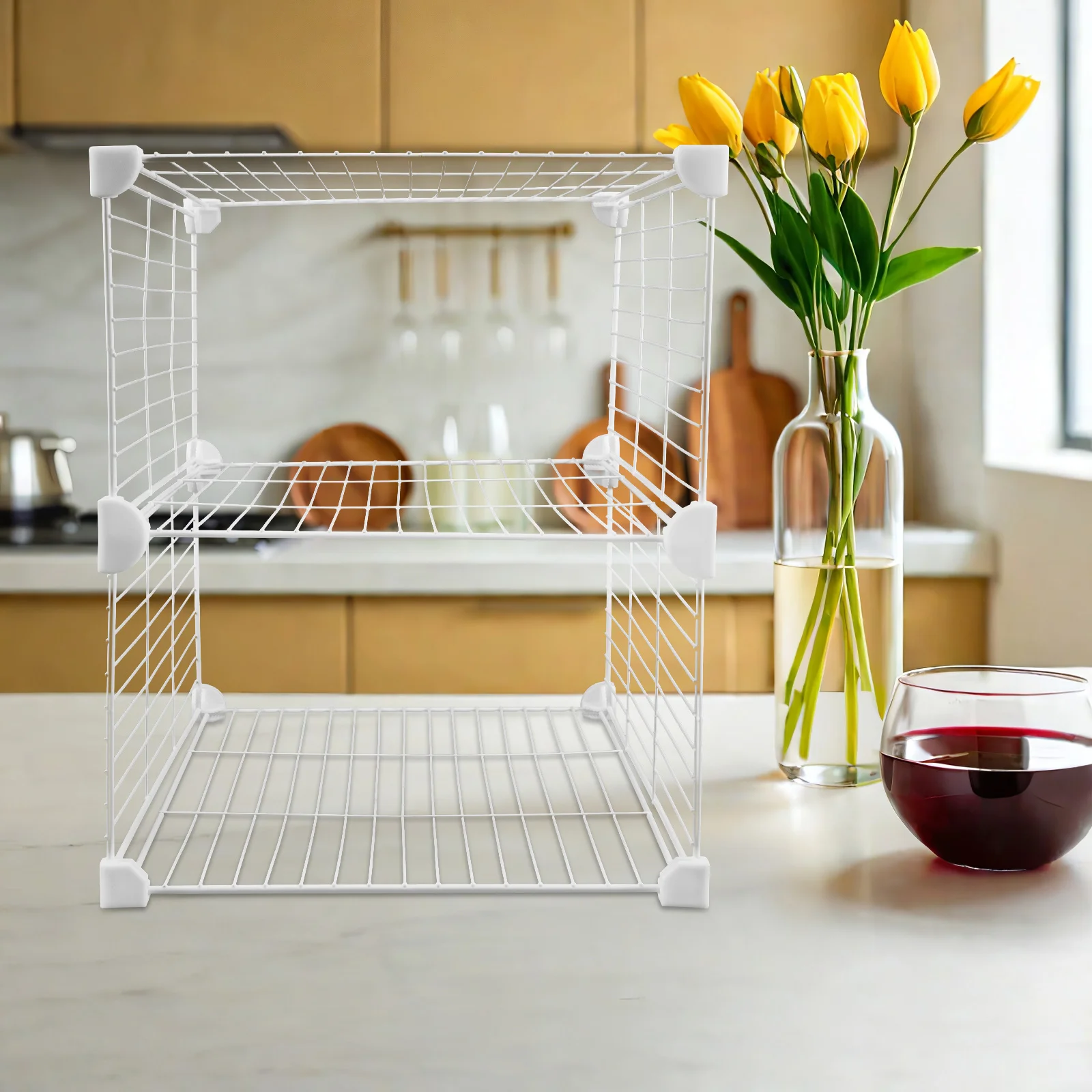 

Divider Bin Metal Wire Storage Basket For Deep Organizer Shelf Chest Freezer Dividers Refrigerator Partition Rack Upright