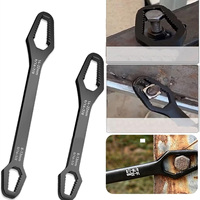 Multi Functional Wrench Universal Wrench Set Double Headed Self Tightening Adjustable Wrench Tool With Multiple Colors And Sizes