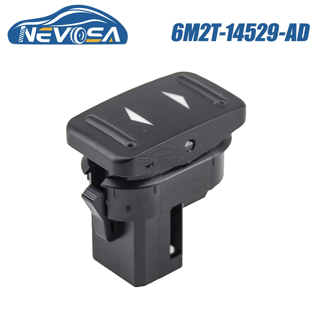 

NEVOSA 6M2T-14529-AD For Ford S-MAX 2006 2010 Galaxy MK3 Mondeo MK4 Power Window Switch Auto Button Car Accessories 6M2T14529AD