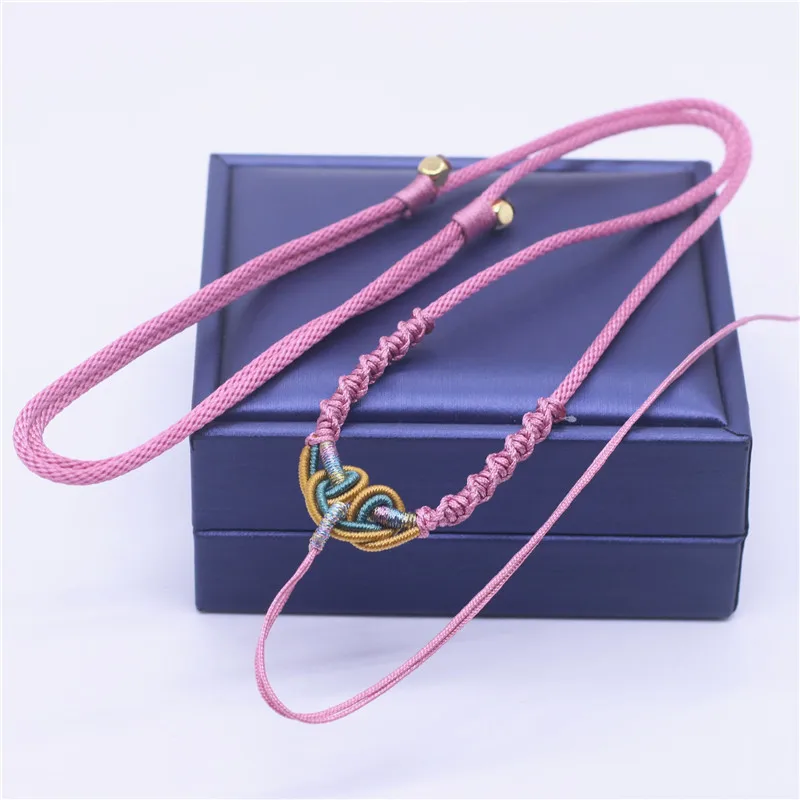DIY Beads Jewellery Making Handwoven Accessories Adjustable Chain Exquisite Beads for Needlework Necklaces Woman Trend 2024