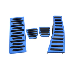 For Honda CIVIC 2006 2007-2011 MT/AT Accelerator Brake Footrest Pedal Pad Auto Styling Sticker Cover Aluminium Car Accessory