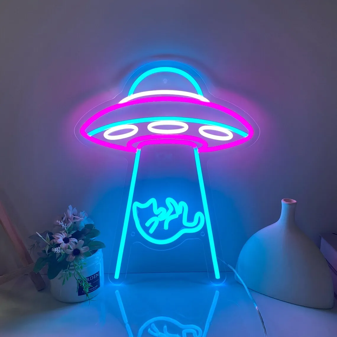 

Rubber Sunglass Duck Neon Light, Led Neon Sign Light Decor, Bedroom Neon Sign Light, Cute Duck Sign Decoration Birthday Gift
