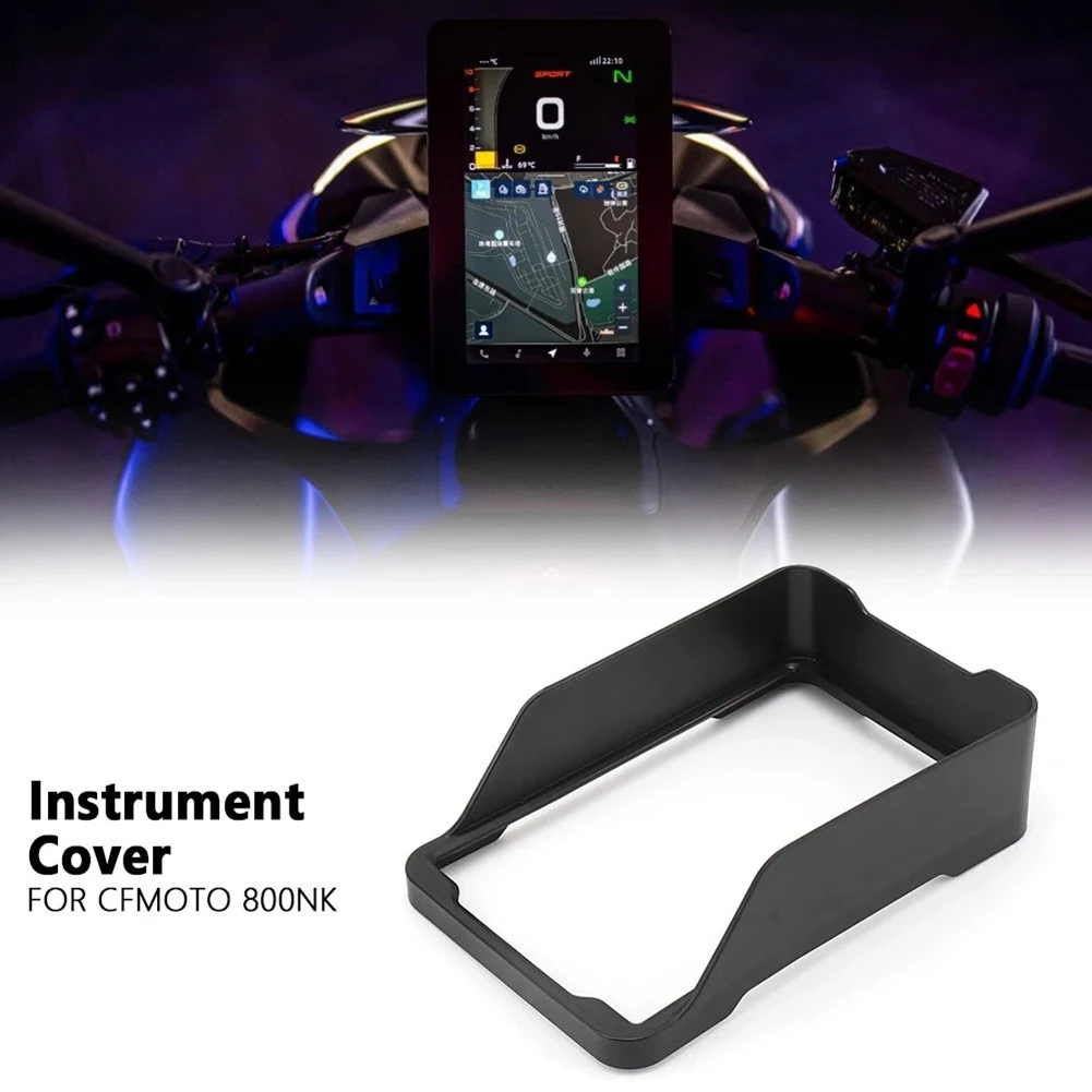 قوية 1 قطعة استبدال أجزاء ل CFMOTO 800 NK 800NK 800Nk دراجة نارية أداة قبعة الشمس قناع متر غطاء حماية النمل الأسود #4