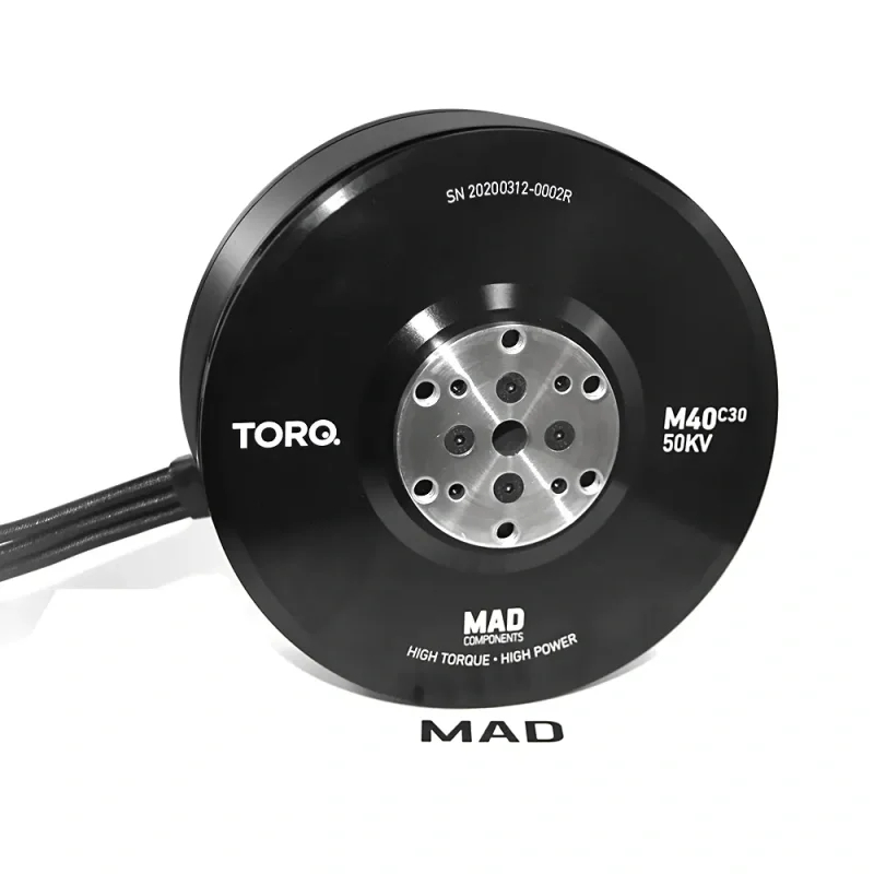 

MAD TORQ M40C30 50KV V2.1 Brushless Motor For Paramotor
