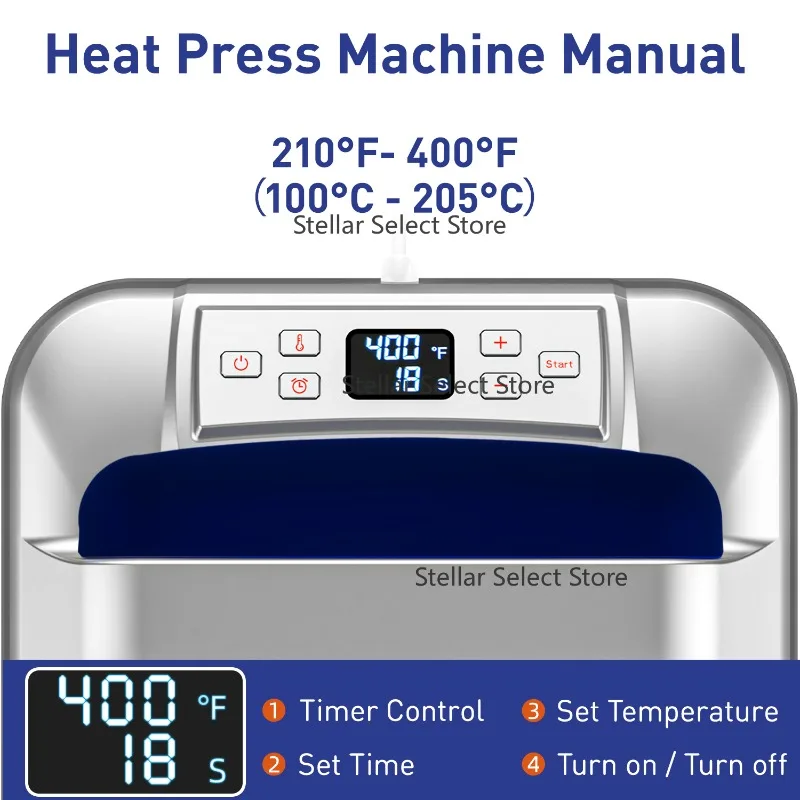 Electric Automatic T Shirt Heat Press Transfer Machine T Shirts Logo Embossing Machine of 3D Fabric Leather Embossing Machine