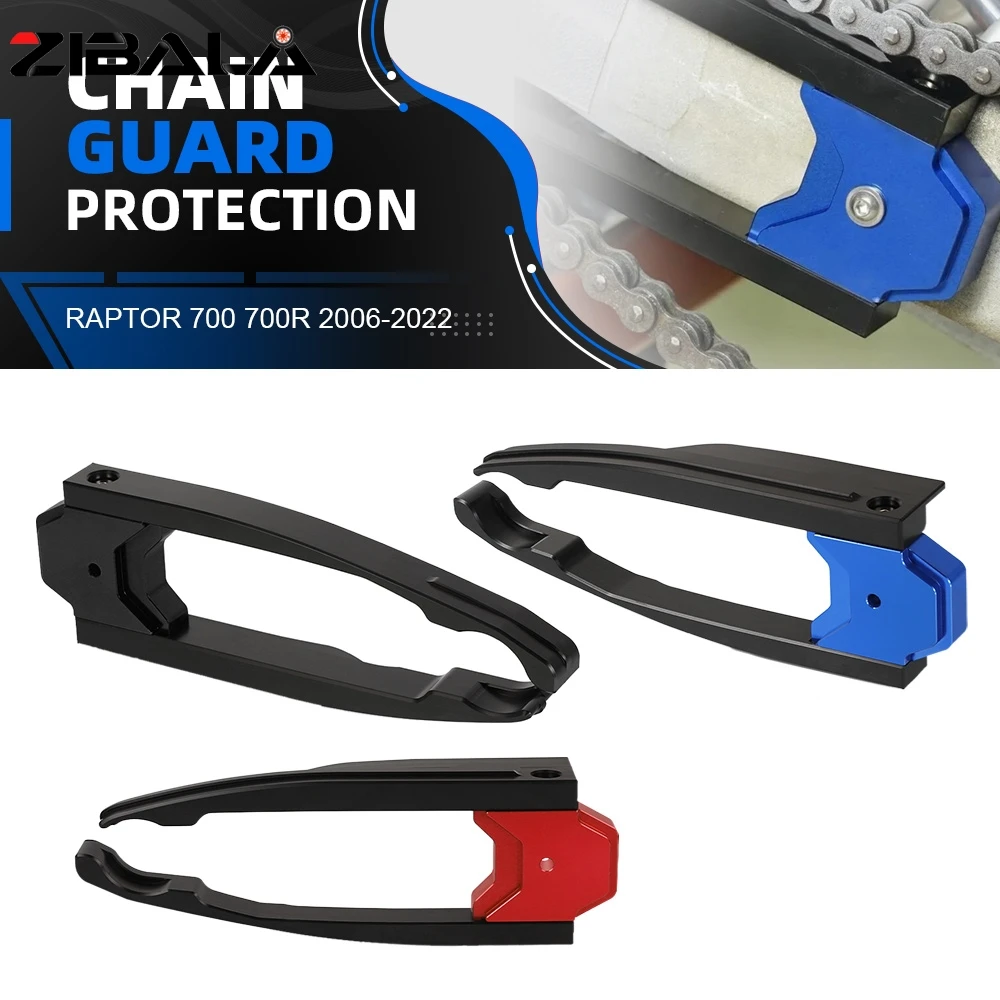 

2006 2007 2008 2013-2015 2016 2017 2018 2019 2020 2021 2022 For Yamaha RAPTOR 700 700R ATV Motorcycle CNC Chain Guard Protector