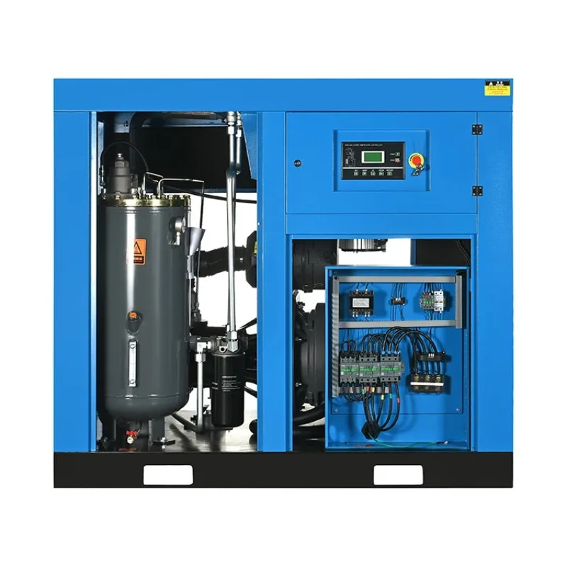 China Industrial Direct Drive 40Hp 30Kw 8Bar 10Bar 12Bar Screw Air Compressors 220v 380V 415V Air Compressors Machine